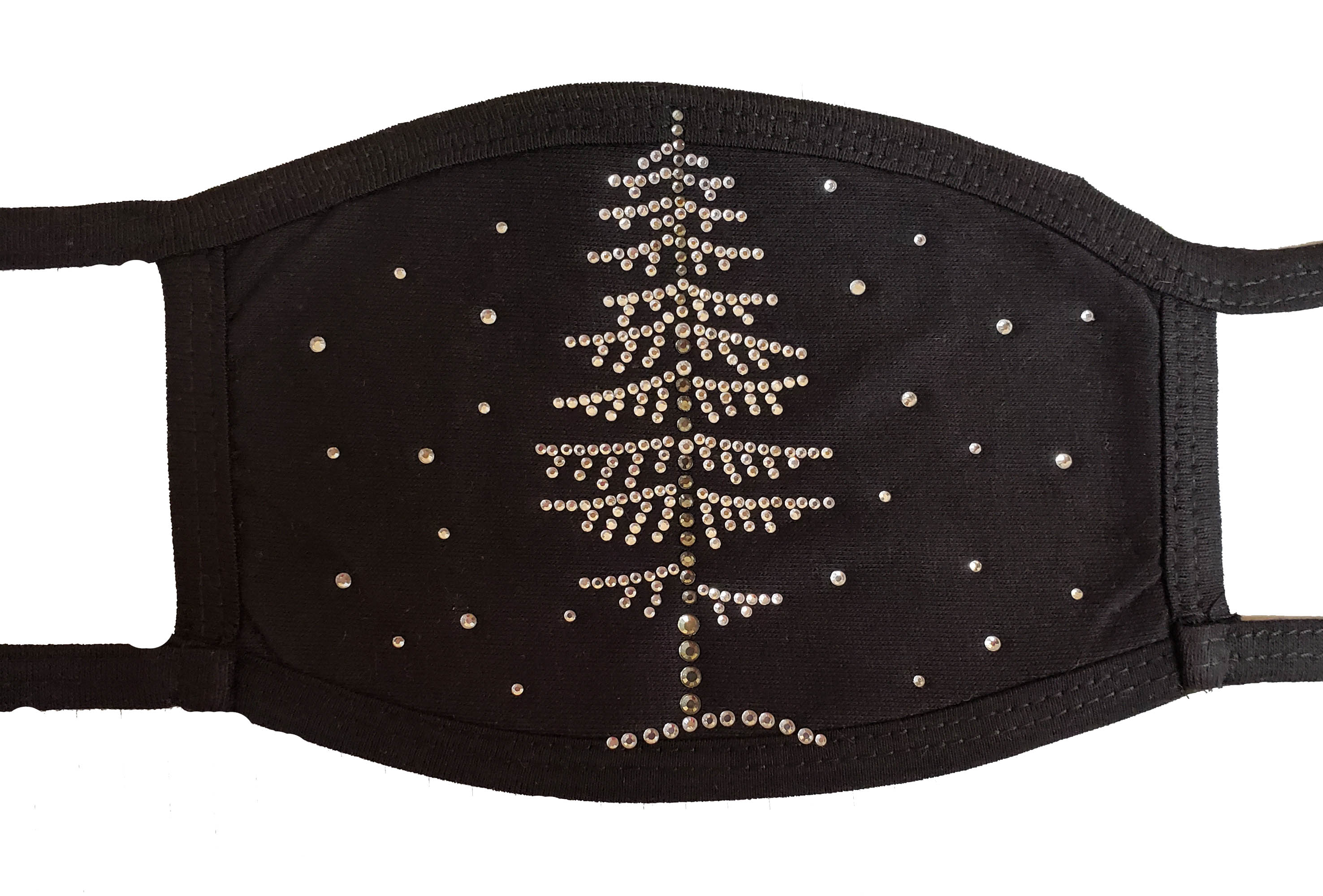Winter Tree Rhinestone masks