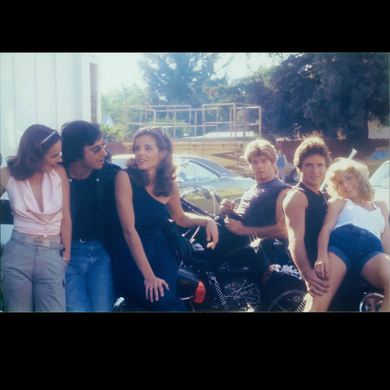 Motorcycle Gang Gas Pump Girls